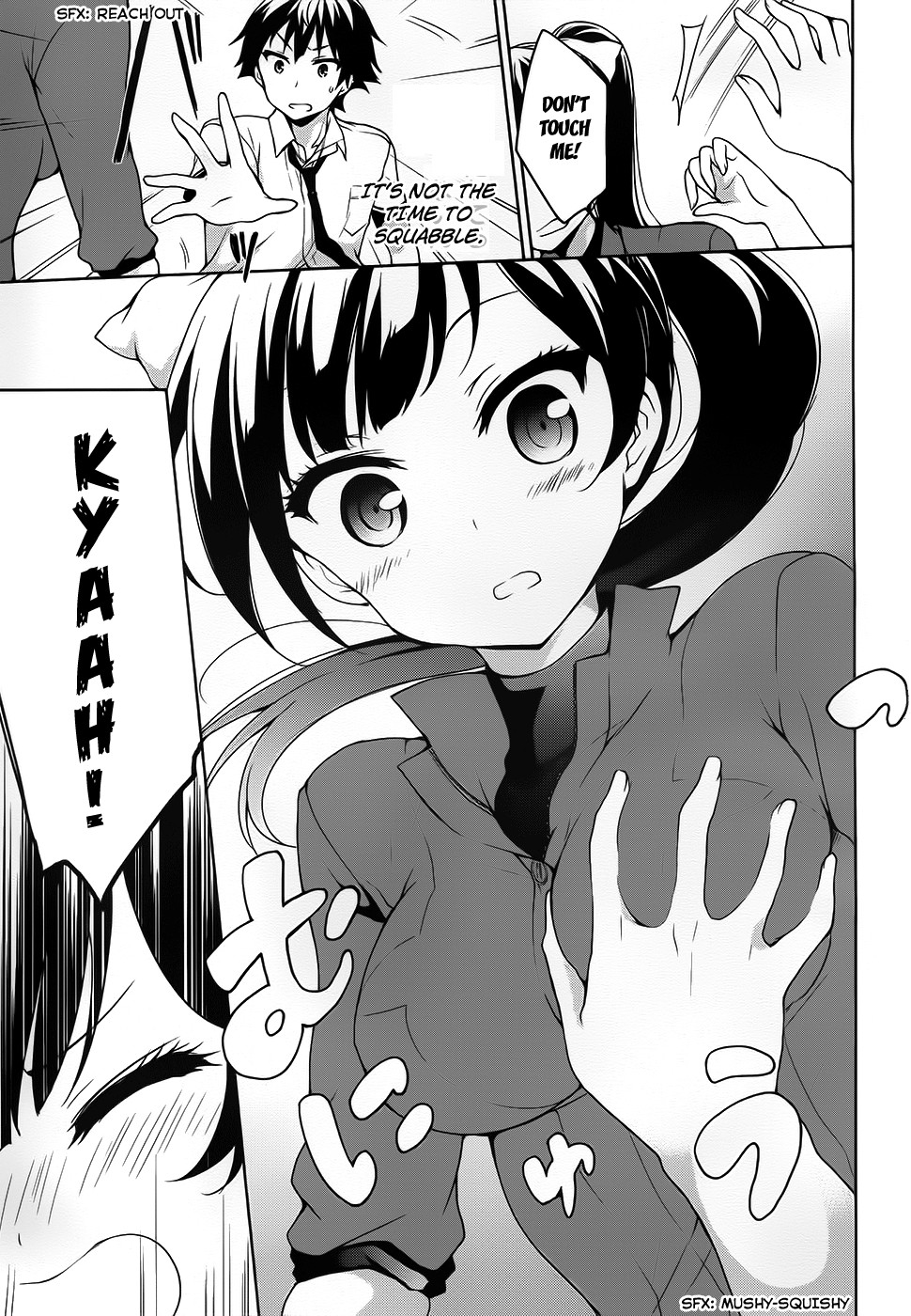 Ore ga Ojou-sama Gakkou ni "Shomin Sample" Toshite Rachirareta Ken Chapter 46 page 11 - Chapter 46: My Boxer Briefs Are Halfway down Right Now!