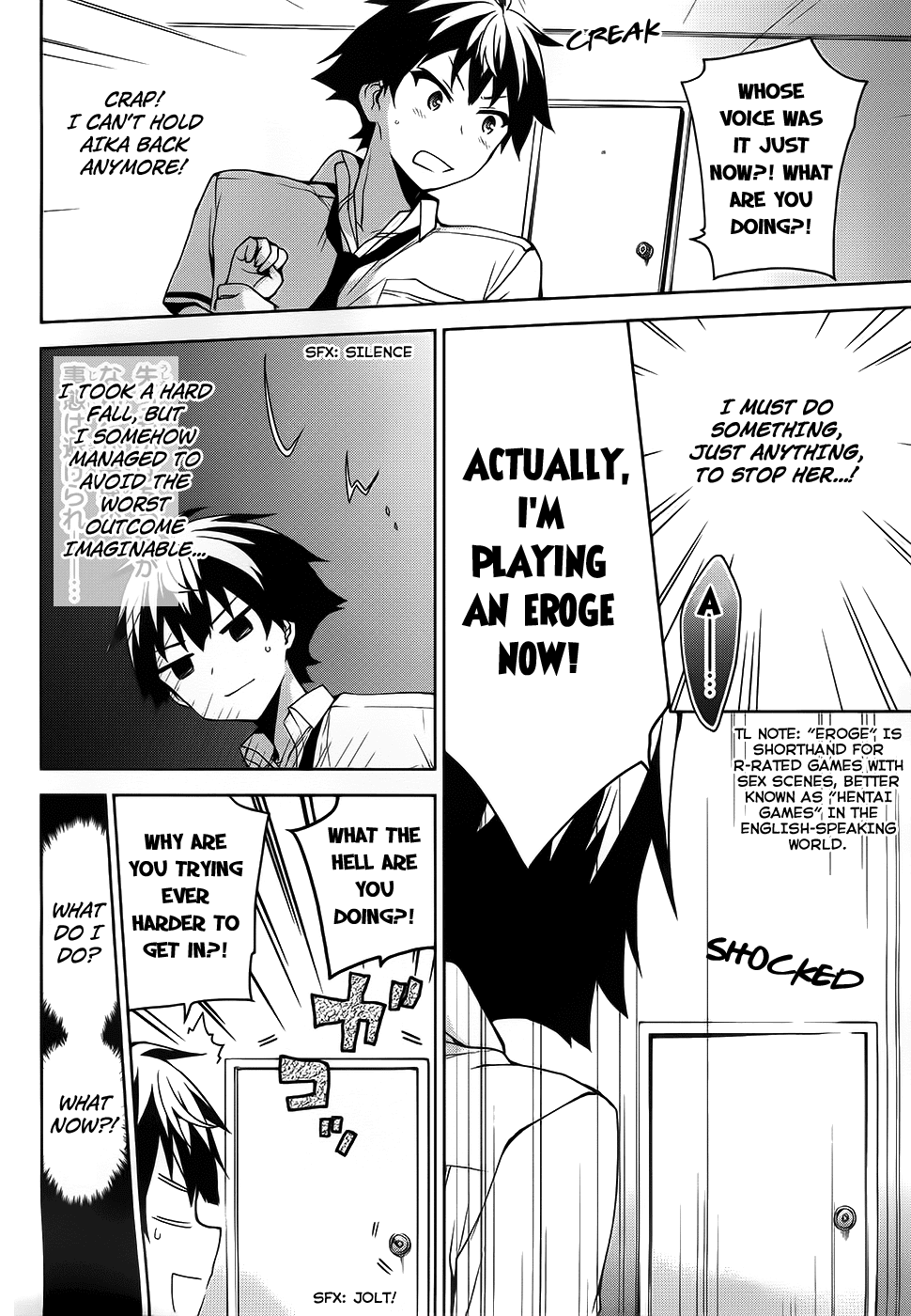 Ore ga Ojou-sama Gakkou ni "Shomin Sample" Toshite Rachirareta Ken Chapter 46 page 12 - Chapter 46: My Boxer Briefs Are Halfway down Right Now!