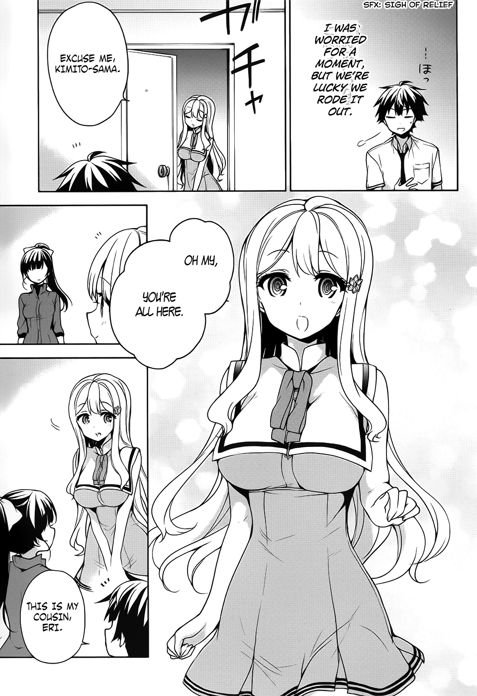 Ore ga Ojou-sama Gakkou ni "Shomin Sample" Toshite Rachirareta Ken Chapter 46 page 31 - Chapter 46: My Boxer Briefs Are Halfway down Right Now!