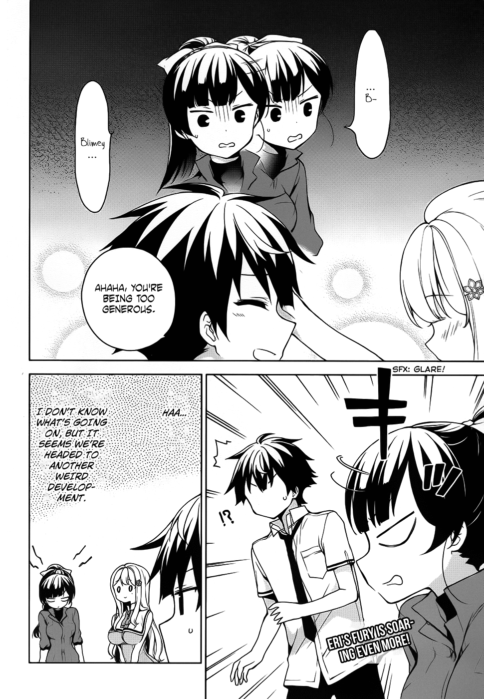 Ore ga Ojou-sama Gakkou ni "Shomin Sample" Toshite Rachirareta Ken Chapter 46 page 34 - Chapter 46: My Boxer Briefs Are Halfway down Right Now!