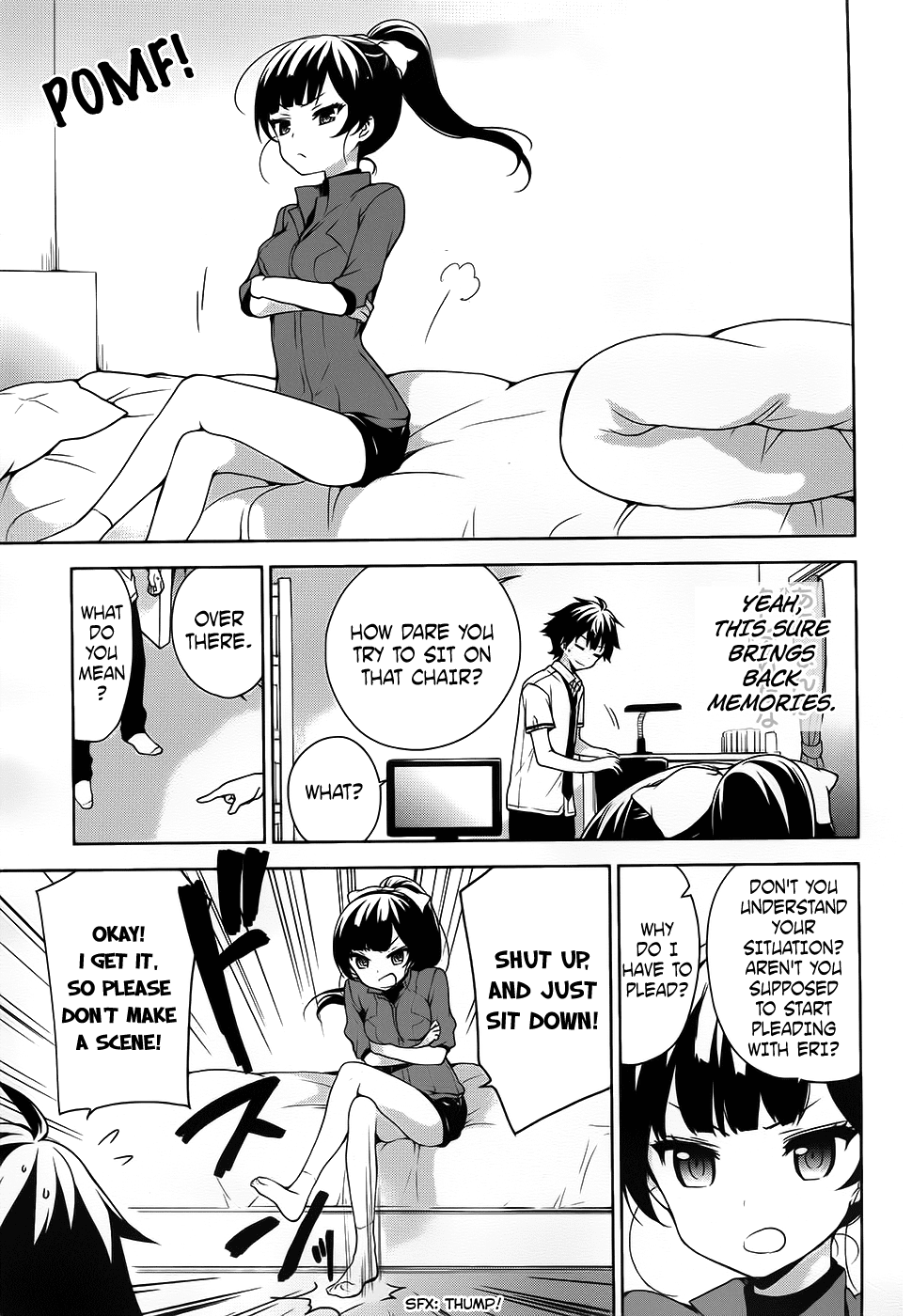 Ore ga Ojou-sama Gakkou ni "Shomin Sample" Toshite Rachirareta Ken Chapter 46 page 5 - Chapter 46: My Boxer Briefs Are Halfway down Right Now!