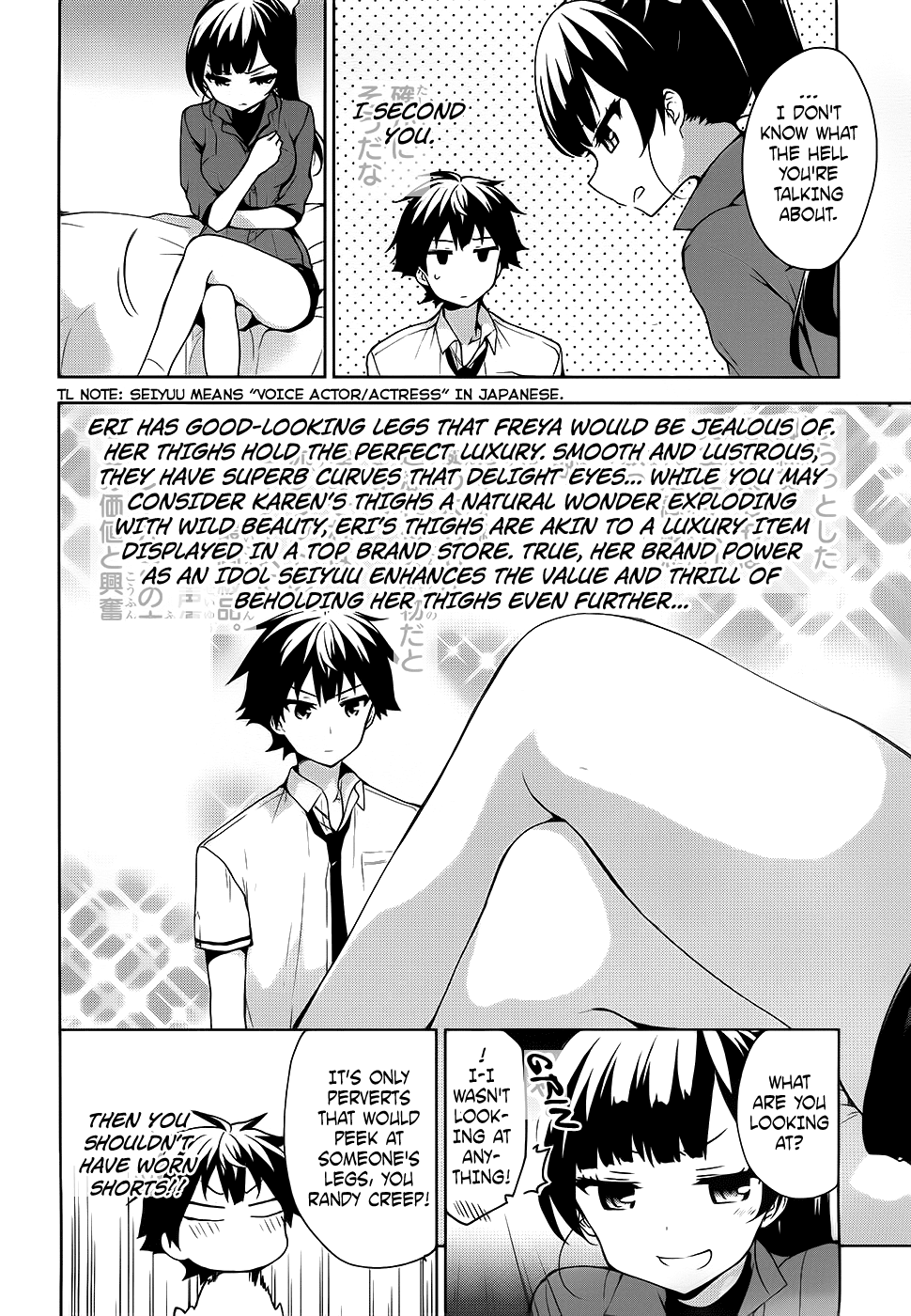 Ore ga Ojou-sama Gakkou ni "Shomin Sample" Toshite Rachirareta Ken Chapter 46 page 8 - Chapter 46: My Boxer Briefs Are Halfway down Right Now!