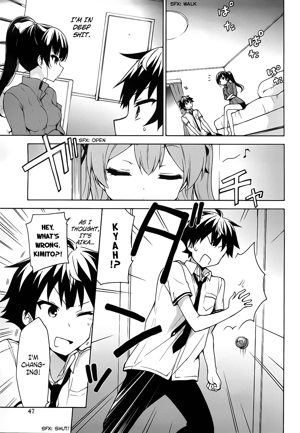Ore ga Ojou-sama Gakkou ni "Shomin Sample" Toshite Rachirareta Ken Chapter 46 page 9 - Chapter 46: My Boxer Briefs Are Halfway down Right Now!