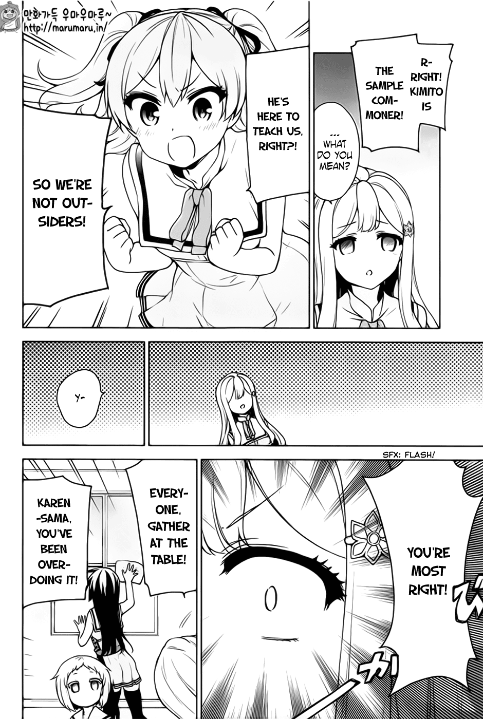 Ore ga Ojou-sama Gakkou ni "Shomin Sample" Toshite Rachirareta Ken Chapter 48 page 28 - Chapter 48: Hail to the Rosebud Tea Alliance!