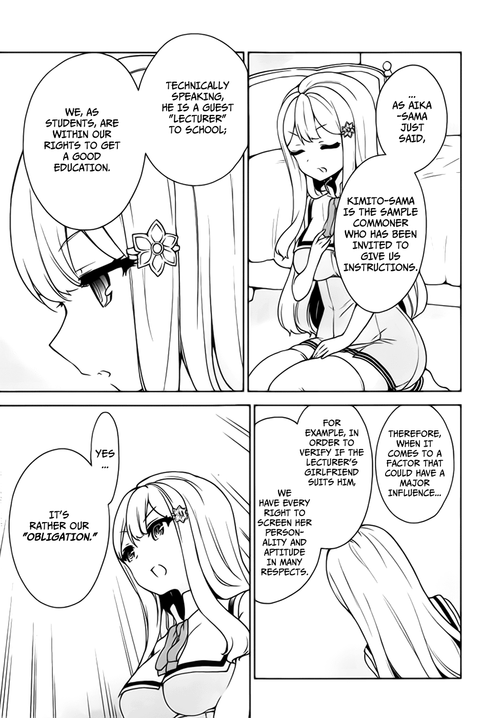 Ore ga Ojou-sama Gakkou ni "Shomin Sample" Toshite Rachirareta Ken Chapter 48 page 29 - Chapter 48: Hail to the Rosebud Tea Alliance!