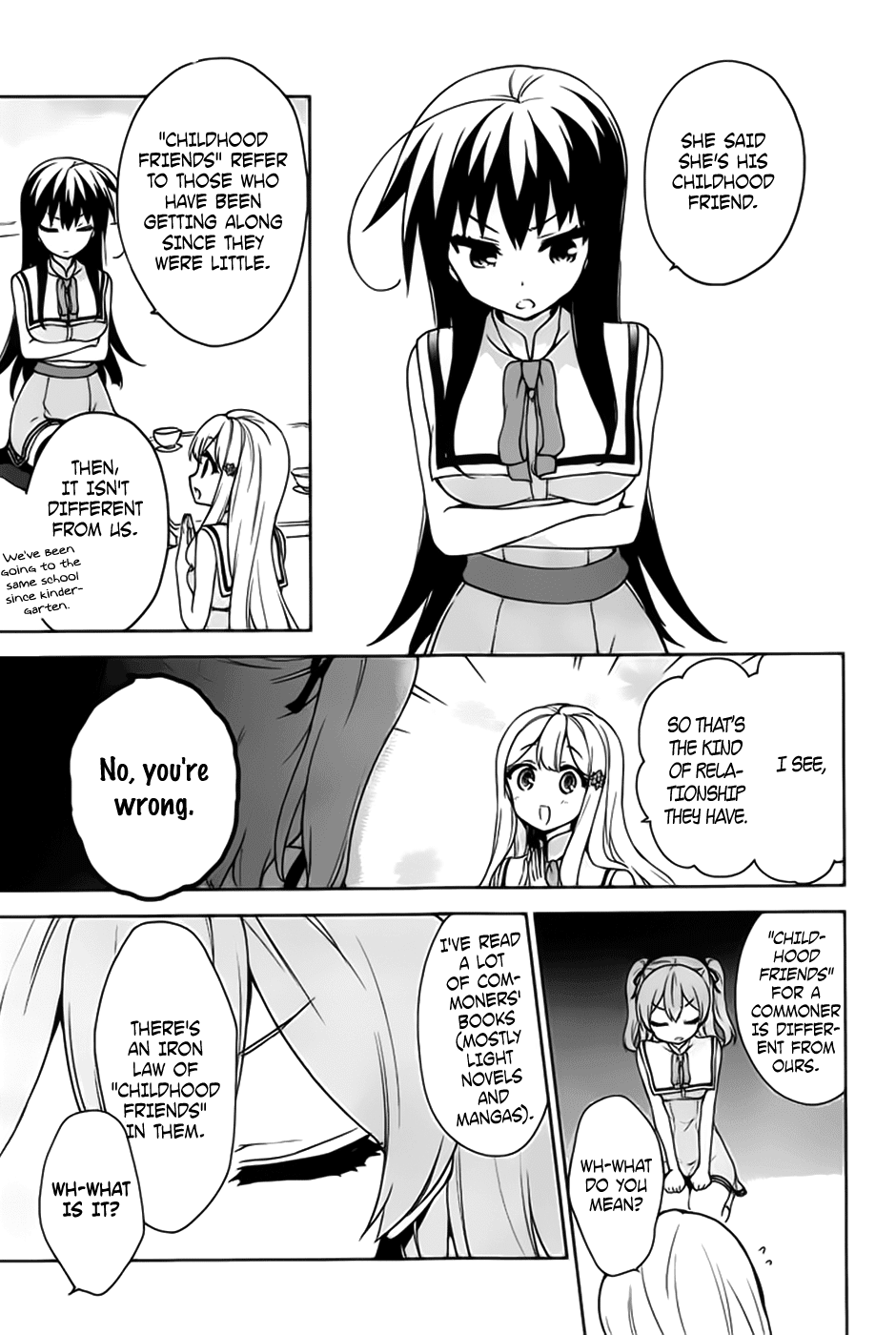 Ore ga Ojou-sama Gakkou ni "Shomin Sample" Toshite Rachirareta Ken Chapter 48 page 3 - Chapter 48: Hail to the Rosebud Tea Alliance!