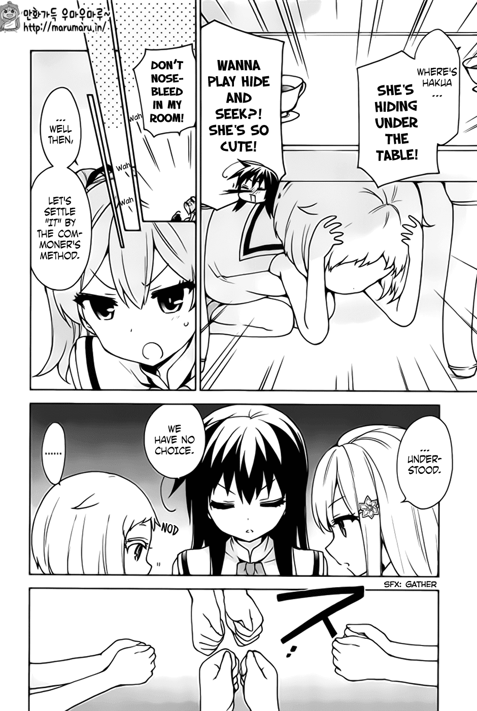 Ore ga Ojou-sama Gakkou ni "Shomin Sample" Toshite Rachirareta Ken Chapter 48 page 8 - Chapter 48: Hail to the Rosebud Tea Alliance!