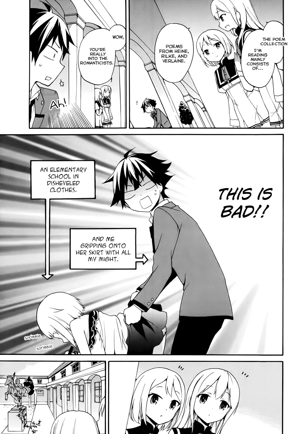 Ore ga Ojou-sama Gakkou ni "Shomin Sample" Toshite Rachirareta Ken Chapter 5 page 10 - Chapter 5: That Hakua-sama is!?