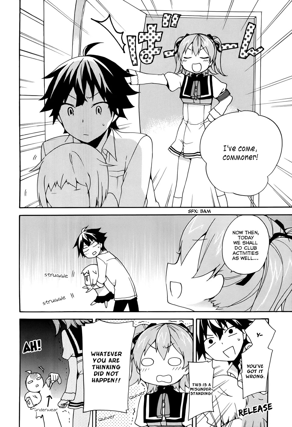 Ore ga Ojou-sama Gakkou ni "Shomin Sample" Toshite Rachirareta Ken Chapter 5 page 23 - Chapter 5: That Hakua-sama is!?