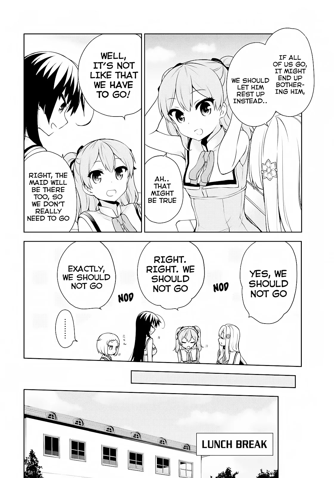 Ore ga Ojou-sama Gakkou ni "Shomin Sample" Toshite Rachirareta Ken Chapter 51 page 7 - Chapter 51: The Legendary Phonenix Had Just Hatched From Its Egg!