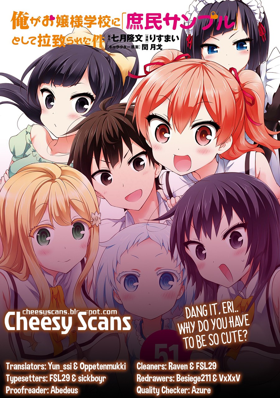 Ore ga Ojou-sama Gakkou ni "Shomin Sample" Toshite Rachirareta Ken Chapter 52 page 1 - Chapter 52: Oh My! It's Nice to be Young❤