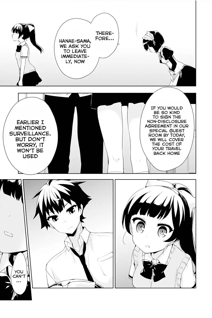 Ore ga Ojou-sama Gakkou ni "Shomin Sample" Toshite Rachirareta Ken Chapter 53 page 22 - Chapter 53: How Should I Let Her Go?