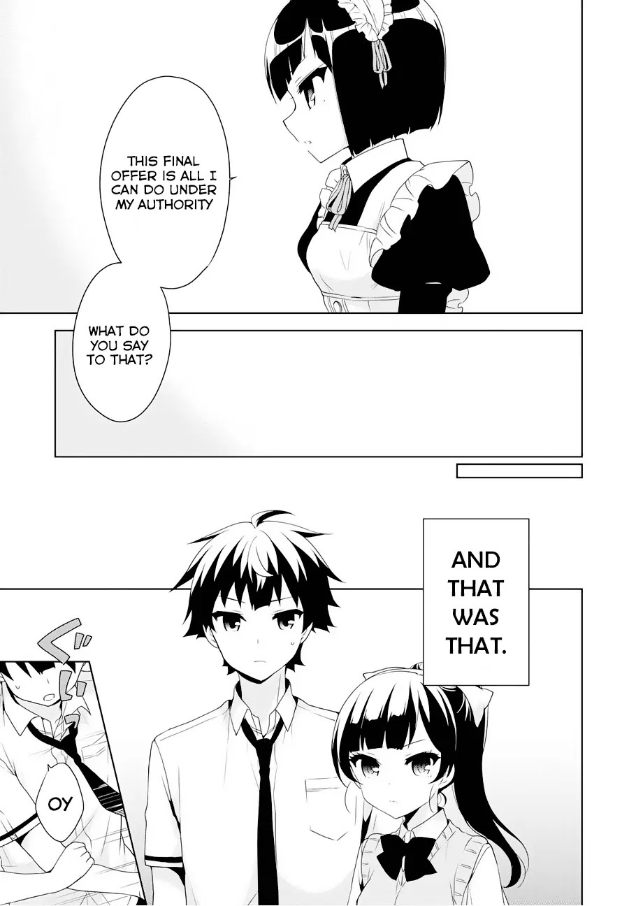 Ore ga Ojou-sama Gakkou ni "Shomin Sample" Toshite Rachirareta Ken Chapter 53 page 28 - Chapter 53: How Should I Let Her Go?