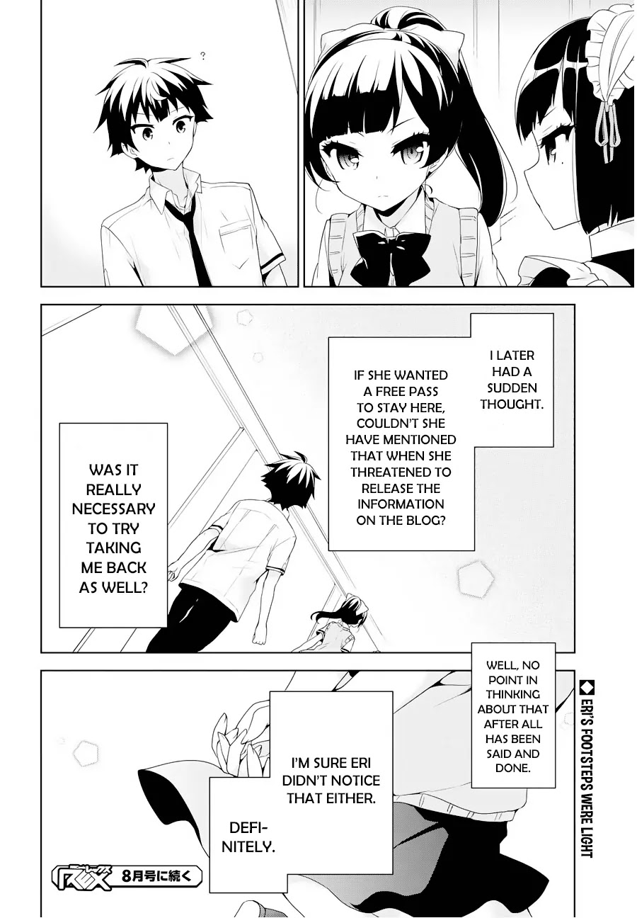 Ore ga Ojou-sama Gakkou ni "Shomin Sample" Toshite Rachirareta Ken Chapter 53 page 33 - Chapter 53: How Should I Let Her Go?