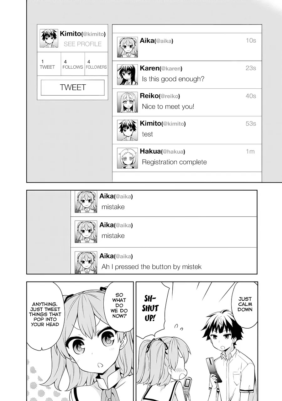 Ore ga Ojou-sama Gakkou ni "Shomin Sample" Toshite Rachirareta Ken Chapter 56 page 11 - Chapter 56: A Lady's Tweet