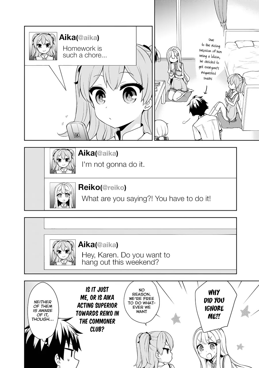 Ore ga Ojou-sama Gakkou ni "Shomin Sample" Toshite Rachirareta Ken Chapter 56 page 15 - Chapter 56: A Lady's Tweet