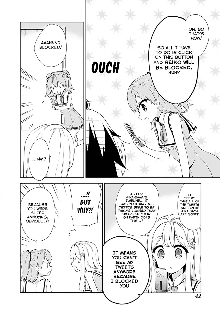 Ore ga Ojou-sama Gakkou ni "Shomin Sample" Toshite Rachirareta Ken Chapter 56 page 17 - Chapter 56: A Lady's Tweet