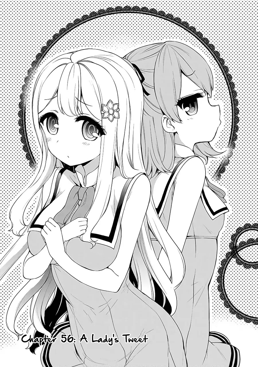 Ore ga Ojou-sama Gakkou ni "Shomin Sample" Toshite Rachirareta Ken Chapter 56 page 2 - Chapter 56: A Lady's Tweet