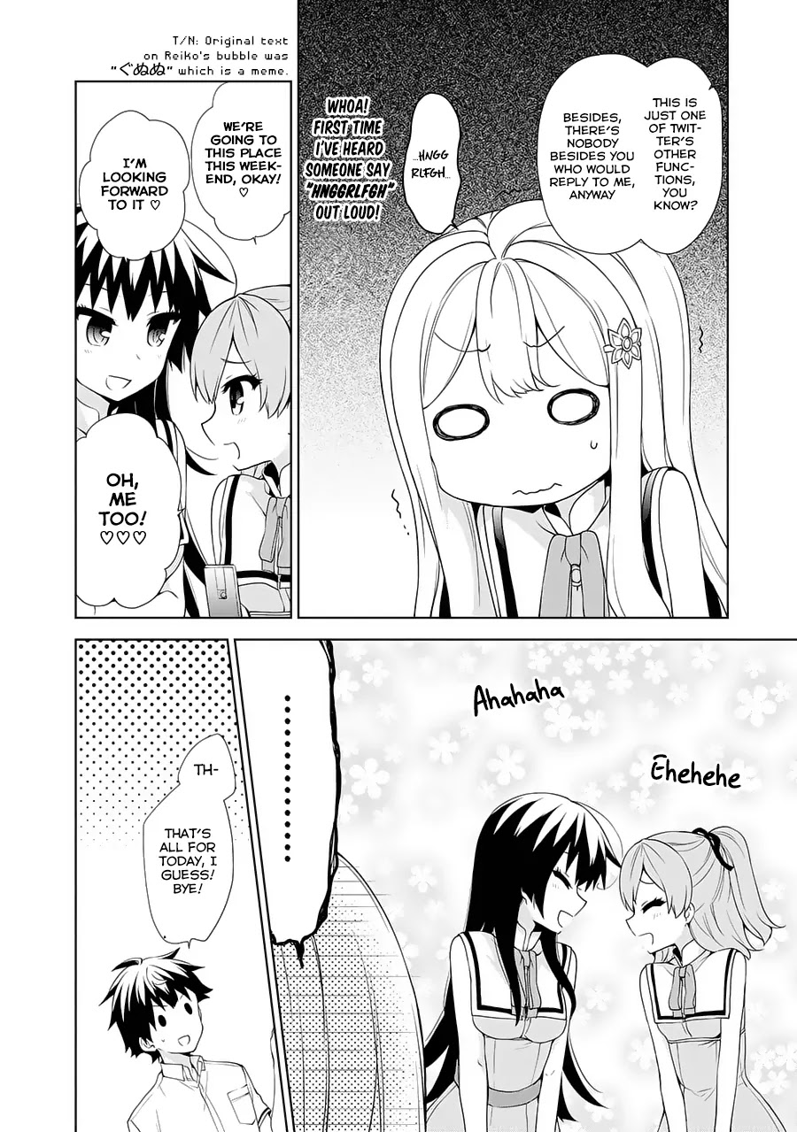 Ore ga Ojou-sama Gakkou ni "Shomin Sample" Toshite Rachirareta Ken Chapter 56 page 21 - Chapter 56: A Lady's Tweet