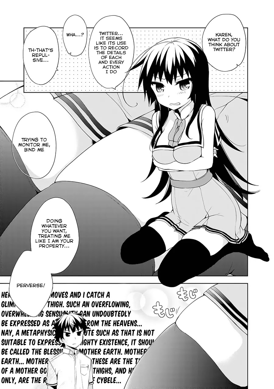 Ore ga Ojou-sama Gakkou ni "Shomin Sample" Toshite Rachirareta Ken Chapter 56 page 8 - Chapter 56: A Lady's Tweet