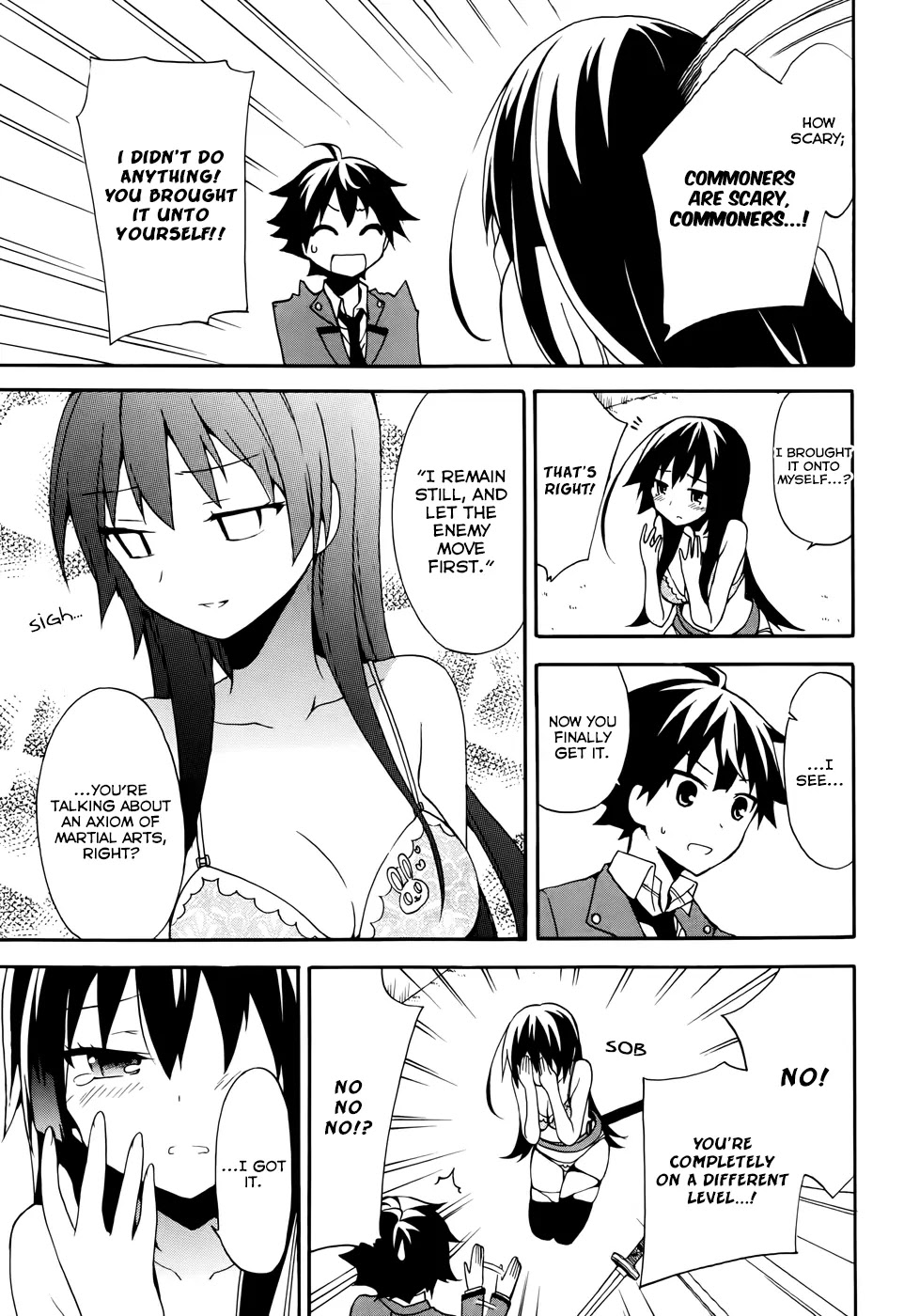 Ore ga Ojou-sama Gakkou ni "Shomin Sample" Toshite Rachirareta Ken Chapter 6 page 32 - Chapter 6: As If I'd Accept My Defeat