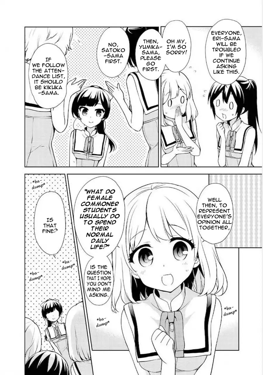 Ore ga Ojou-sama Gakkou ni "Shomin Sample" Toshite Rachirareta Ken Chapter 60 page 14 - Chapter 60: Oh My!