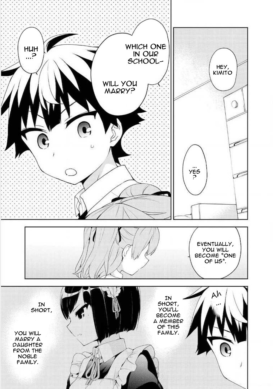 Ore ga Ojou-sama Gakkou ni "Shomin Sample" Toshite Rachirareta Ken Chapter 62 page 25 - Chapter 62: Who will you marry?
