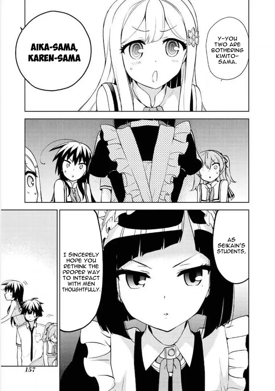 Ore ga Ojou-sama Gakkou ni "Shomin Sample" Toshite Rachirareta Ken Chapter 65 page 8 - Chapter 65: The Pencil Case You're Looking For Is On The Desk