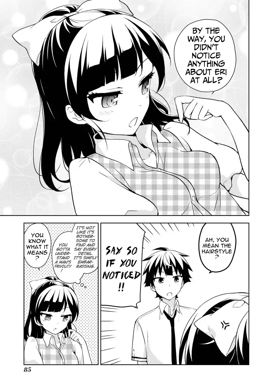 Ore ga Ojou-sama Gakkou ni "Shomin Sample" Toshite Rachirareta Ken Chapter 68 page 14 - Chapter 68: As Soon As I Sweat