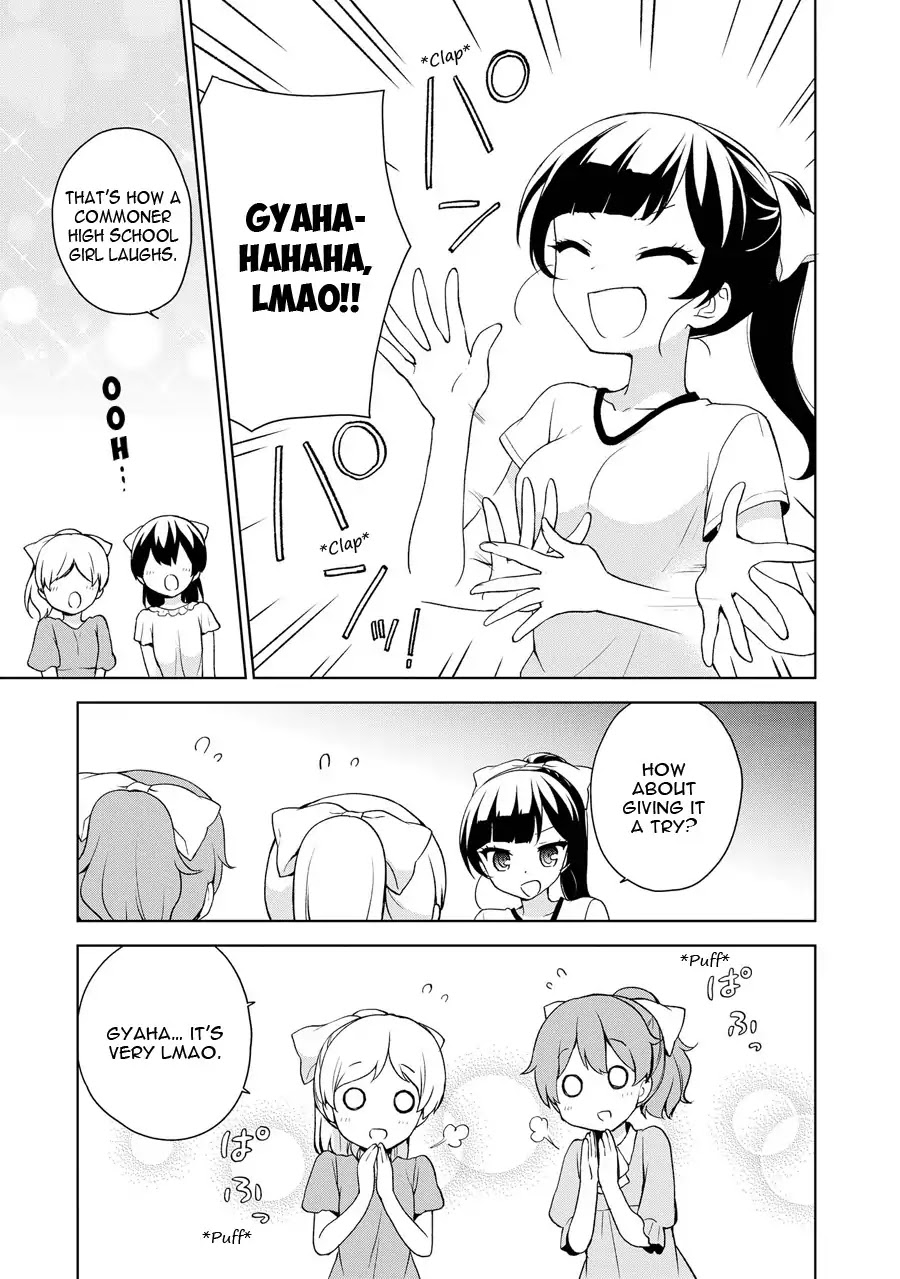 Ore ga Ojou-sama Gakkou ni "Shomin Sample" Toshite Rachirareta Ken Chapter 68 page 18 - Chapter 68: As Soon As I Sweat