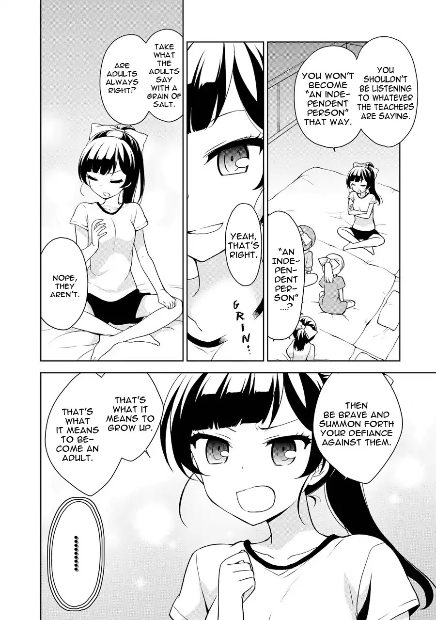 Ore ga Ojou-sama Gakkou ni "Shomin Sample" Toshite Rachirareta Ken Chapter 68 page 21 - Chapter 68: As Soon As I Sweat