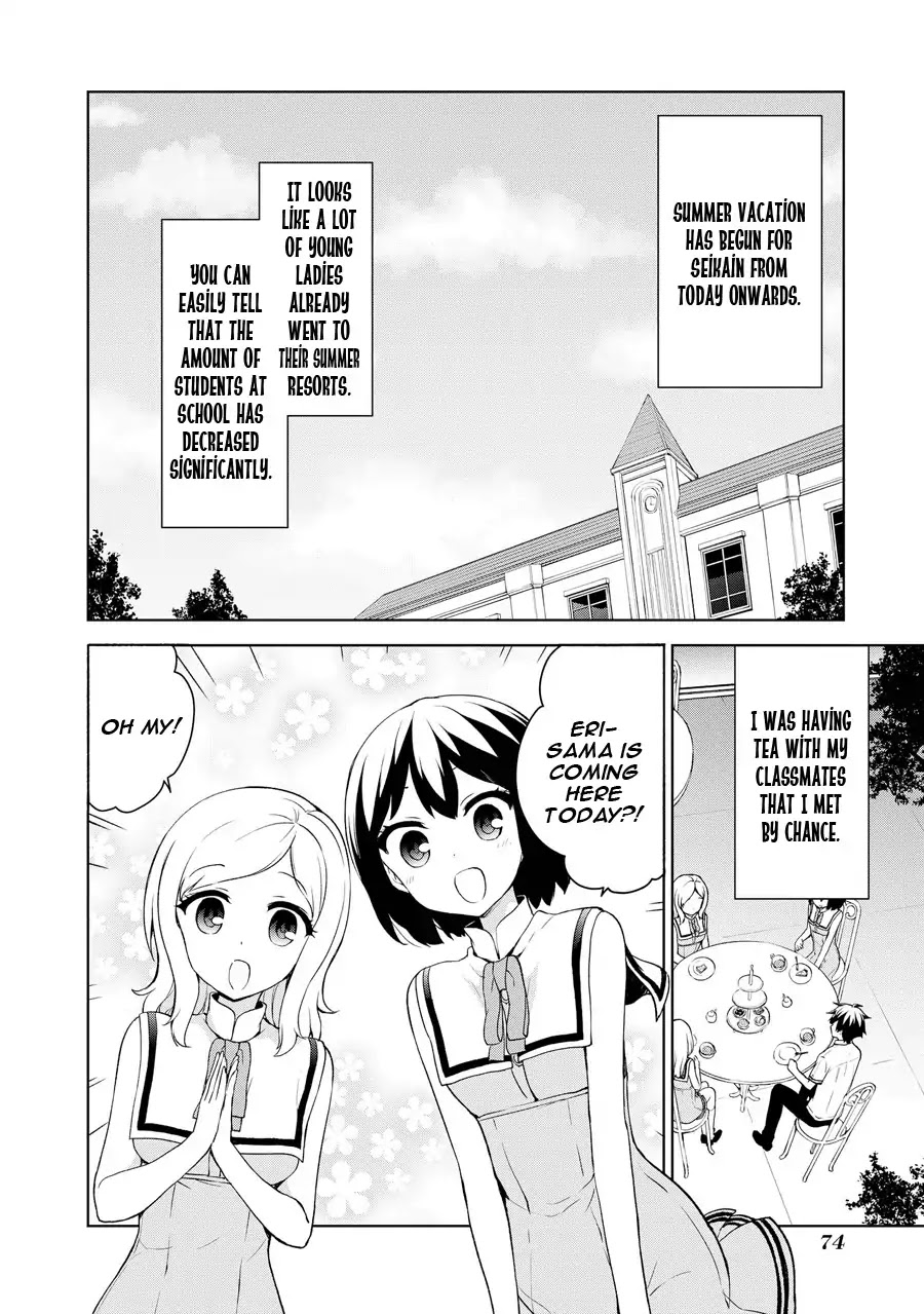 Ore ga Ojou-sama Gakkou ni "Shomin Sample" Toshite Rachirareta Ken Chapter 68 page 3 - Chapter 68: As Soon As I Sweat