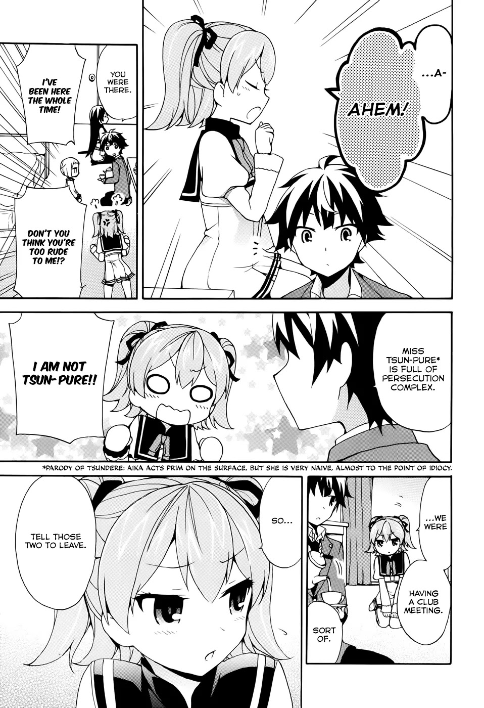 Ore ga Ojou-sama Gakkou ni "Shomin Sample" Toshite Rachirareta Ken Chapter 7 page 14 - Chapter 7: A Club Meeting For The Commoner Club