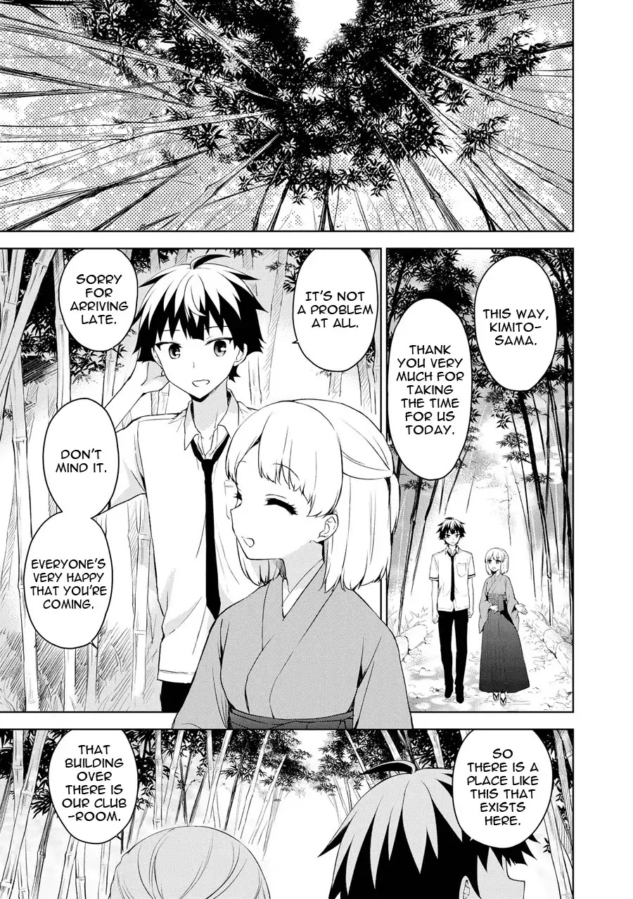 Ore ga Ojou-sama Gakkou ni "Shomin Sample" Toshite Rachirareta Ken Chapter 70 page 22 - Chapter 70: Elements?!