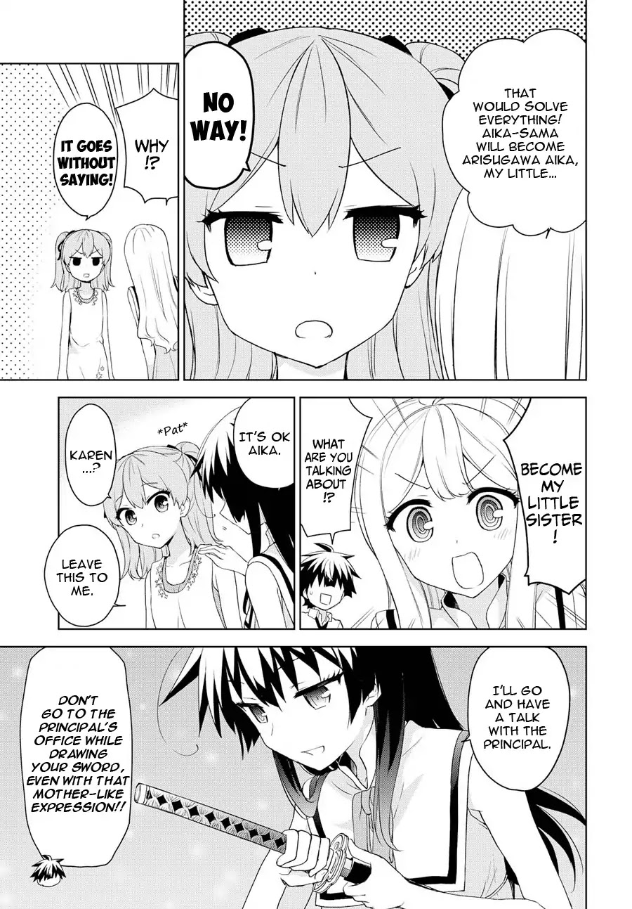 Ore ga Ojou-sama Gakkou ni "Shomin Sample" Toshite Rachirareta Ken Chapter 71 page 14 - Chapter 71: Argh~ Now I Don’t Know What to Do Anymore >