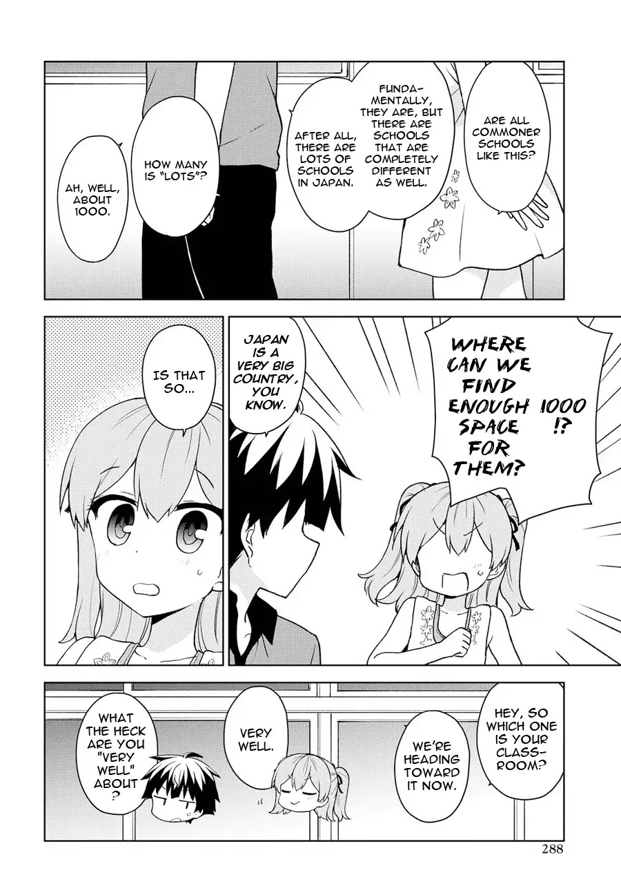 Ore ga Ojou-sama Gakkou ni "Shomin Sample" Toshite Rachirareta Ken Chapter 74 page 10 - Chapter 74: I'm sure of it