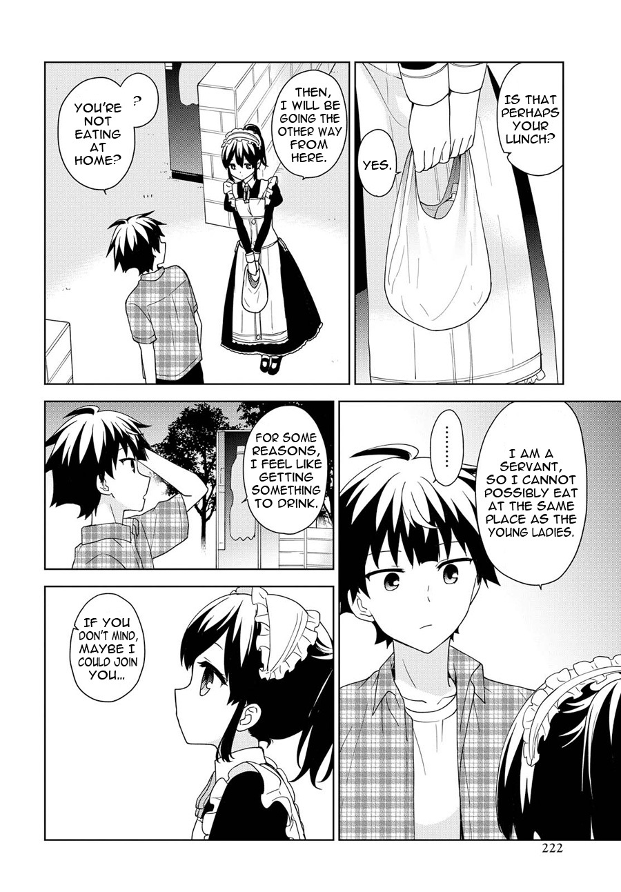 Ore ga Ojou-sama Gakkou ni "Shomin Sample" Toshite Rachirareta Ken Chapter 78 page 12 - Chapter 78: Or rather, I want to see them