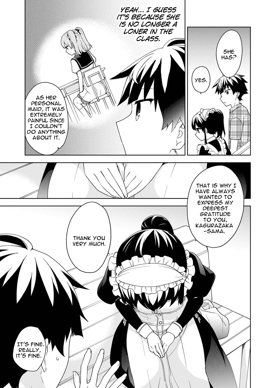 Ore ga Ojou-sama Gakkou ni "Shomin Sample" Toshite Rachirareta Ken Chapter 78 page 17 - Chapter 78: Or rather, I want to see them