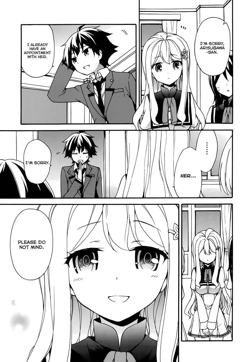 Ore ga Ojou-sama Gakkou ni "Shomin Sample" Toshite Rachirareta Ken Chapter 8 page 11 - Chapter 8: Tea Party Incident