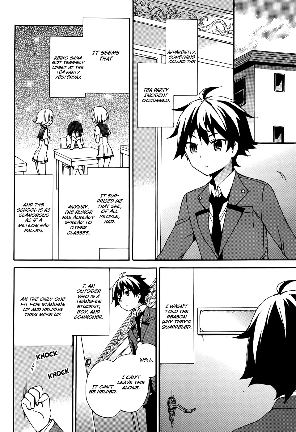 Ore ga Ojou-sama Gakkou ni "Shomin Sample" Toshite Rachirareta Ken Chapter 8 page 30 - Chapter 8: Tea Party Incident