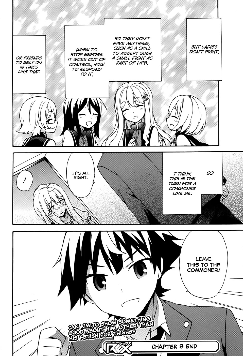 Ore ga Ojou-sama Gakkou ni "Shomin Sample" Toshite Rachirareta Ken Chapter 8 page 34 - Chapter 8: Tea Party Incident