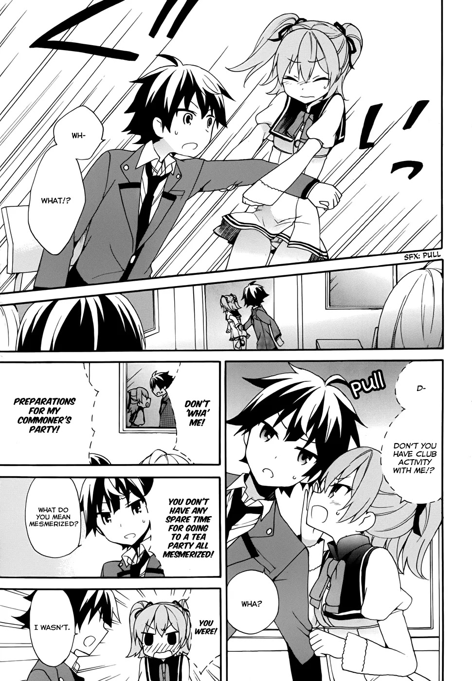 Ore ga Ojou-sama Gakkou ni "Shomin Sample" Toshite Rachirareta Ken Chapter 8 page 9 - Chapter 8: Tea Party Incident