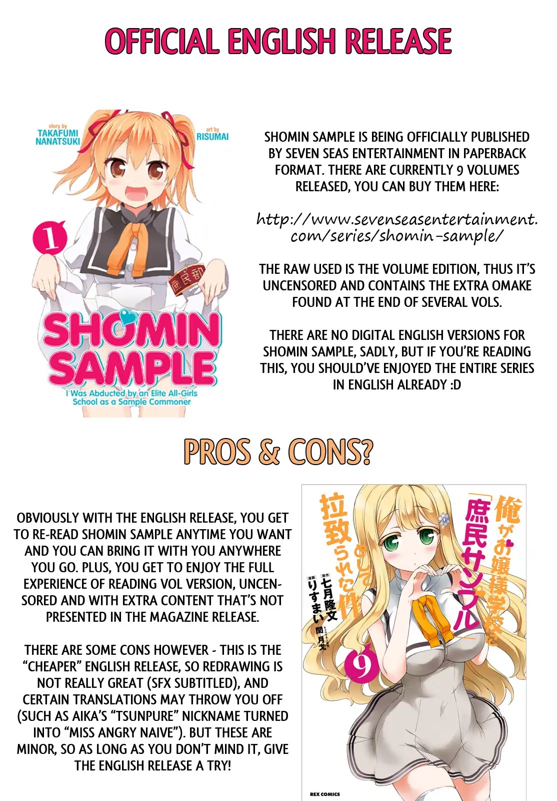Ore ga Ojou-sama Gakkou ni "Shomin Sample" Toshite Rachirareta Ken Chapter 81.5 page 50 - Chapter 81.5: Extra