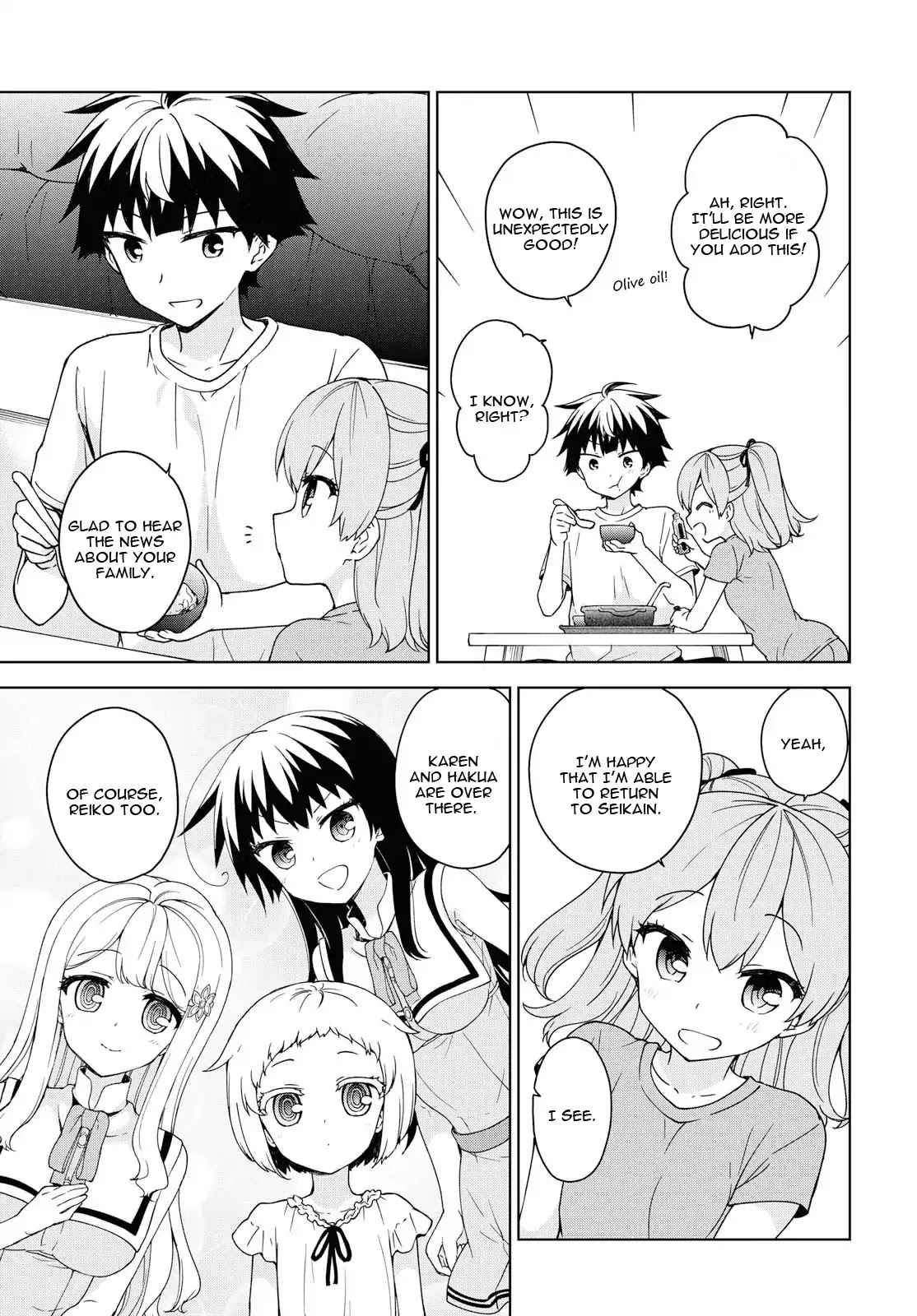 Ore ga Ojou-sama Gakkou ni "Shomin Sample" Toshite Rachirareta Ken Chapter 81 page 8 - Chapter 81: W-What are you looking at!? [End]