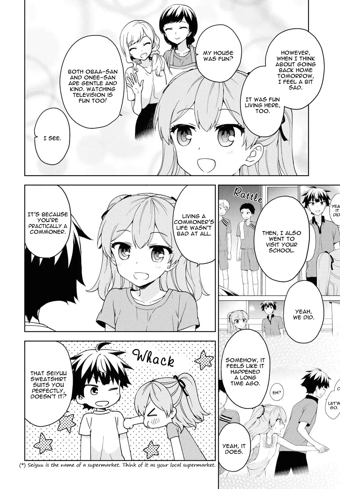 Ore ga Ojou-sama Gakkou ni "Shomin Sample" Toshite Rachirareta Ken Chapter 81 page 9 - Chapter 81: W-What are you looking at!? [End]