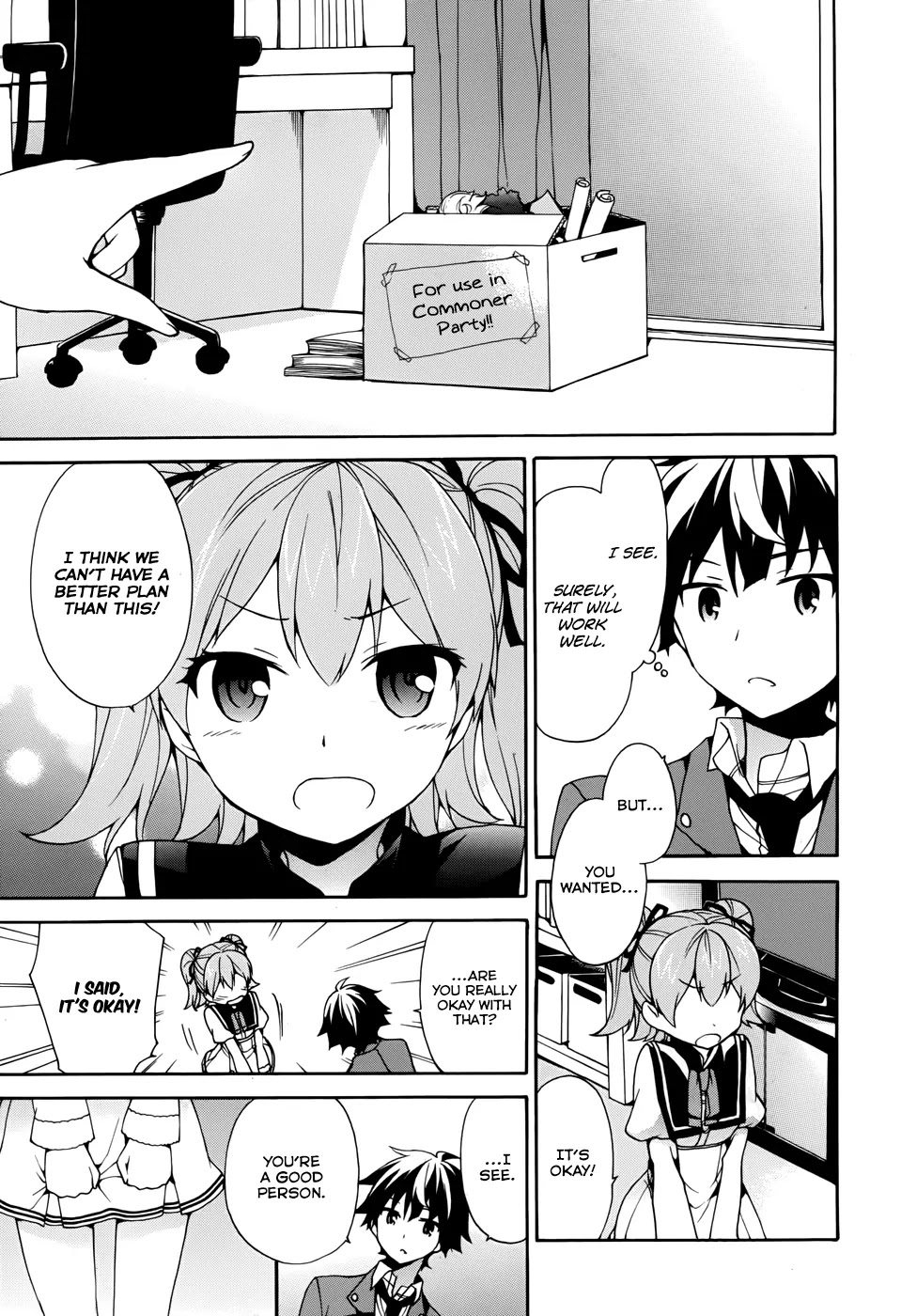 Ore ga Ojou-sama Gakkou ni "Shomin Sample" Toshite Rachirareta Ken Chapter 9 page 10 - Chapter 9: A Commoner Party