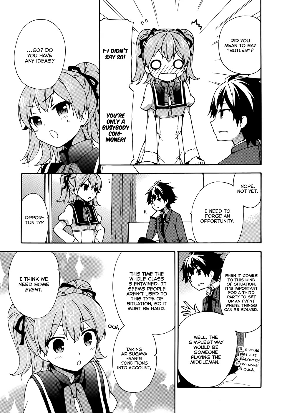 Ore ga Ojou-sama Gakkou ni "Shomin Sample" Toshite Rachirareta Ken Chapter 9 page 8 - Chapter 9: A Commoner Party