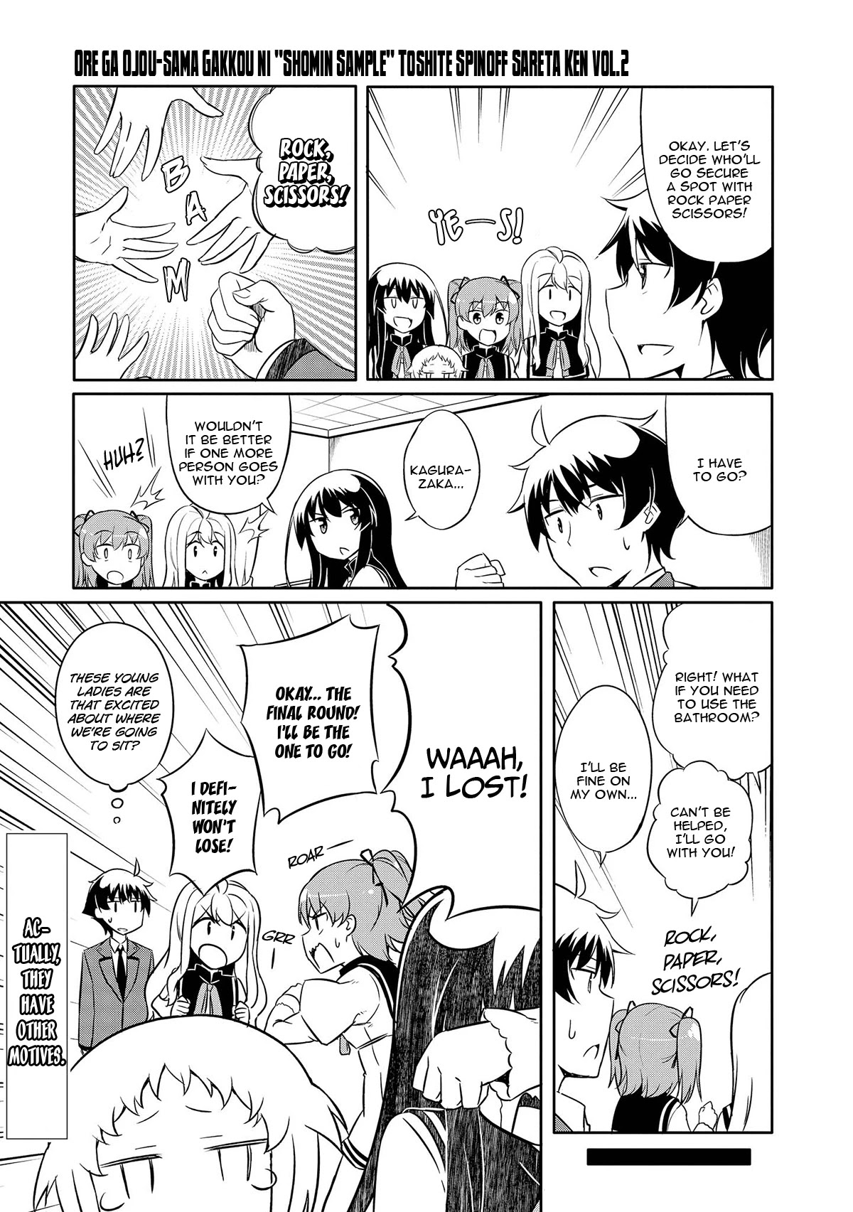 Ore Ga Ojou-sama Gakkou Ni "Shomin Sample" Toshite Spin Off Sareta Ken Chapter 10 page 8 - Chapter 10
