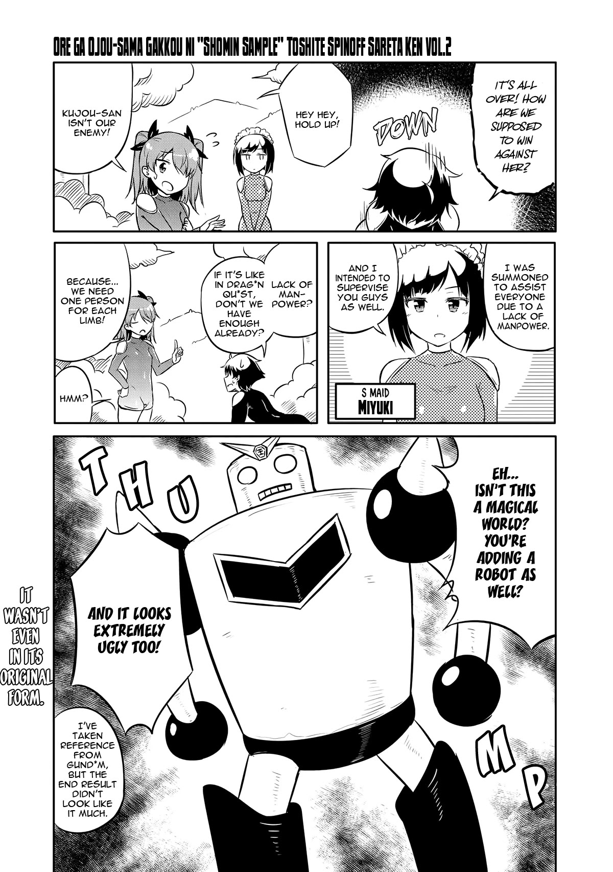 Ore Ga Ojou-sama Gakkou Ni "Shomin Sample" Toshite Spin Off Sareta Ken Chapter 11 page 16 - Chapter 11