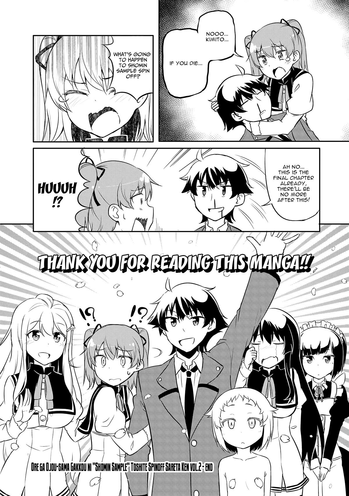 Ore Ga Ojou-sama Gakkou Ni "Shomin Sample" Toshite Spin Off Sareta Ken Chapter 12 page 22 - Chapter 12 [END]